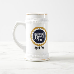 Jarra De Cerveza Día nacional Stein de la cerveza