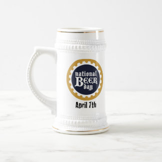 Jarra De Cerveza Día nacional Stein de la cerveza