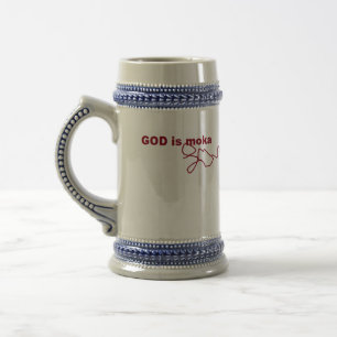 Jarra De Cerveza Dios es amor de Moka
