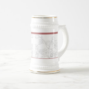Jarra De Cerveza Diseño Mogol en un Stein