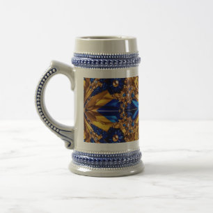 Jarra De Cerveza Diseño Stein Mug con colores suecos