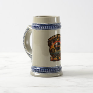 Jarra De Cerveza Diseño Vintage Retro Día del Padre