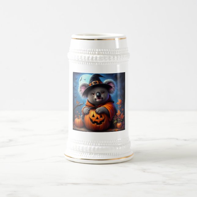 Jarra De Cerveza Disfraz de Halloween de Koala (Centro)