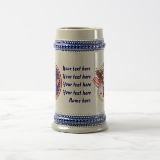Jarra De Cerveza Diversos diseños del Patriótico-Veterano 2
