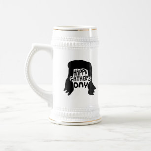 Jarra De Cerveza Divertido día feliz del padre