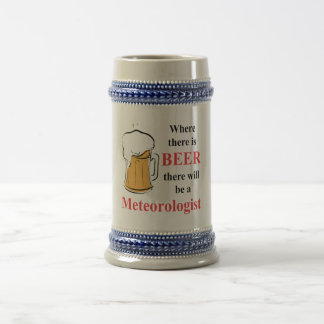 Jarra De Cerveza Donde hay cerveza - meteorólogo