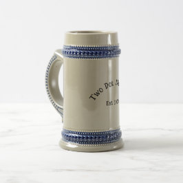 Jarra De Cerveza Dos Dot Montana Beer Stein