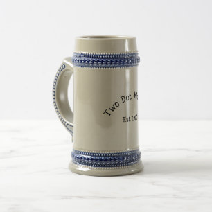 Jarra De Cerveza Dos Dot Montana Beer Stein