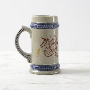 Jarra De Cerveza Dragon Beer Stein