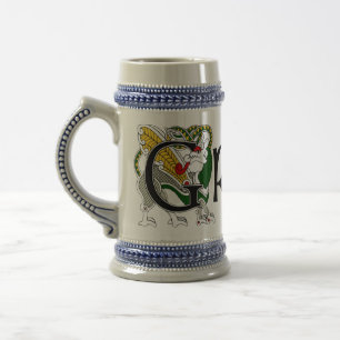 Jarra De Cerveza Dragón céltico Stein de Grady
