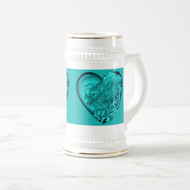 Jarra De Cerveza Dragon Heart (Anverso derecho)