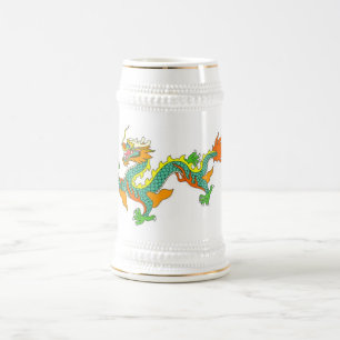 Jarra De Cerveza dragón, imperial, dios, diosa, señor, China, chi