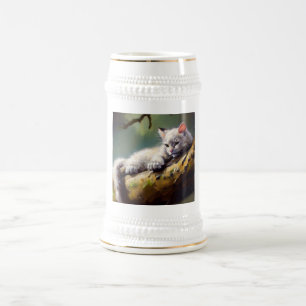 Jarra De Cerveza Dragon Li Cat