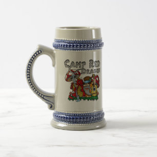 Jarra De Cerveza Dragón Rojo Campamento 2025 A.C. Stein