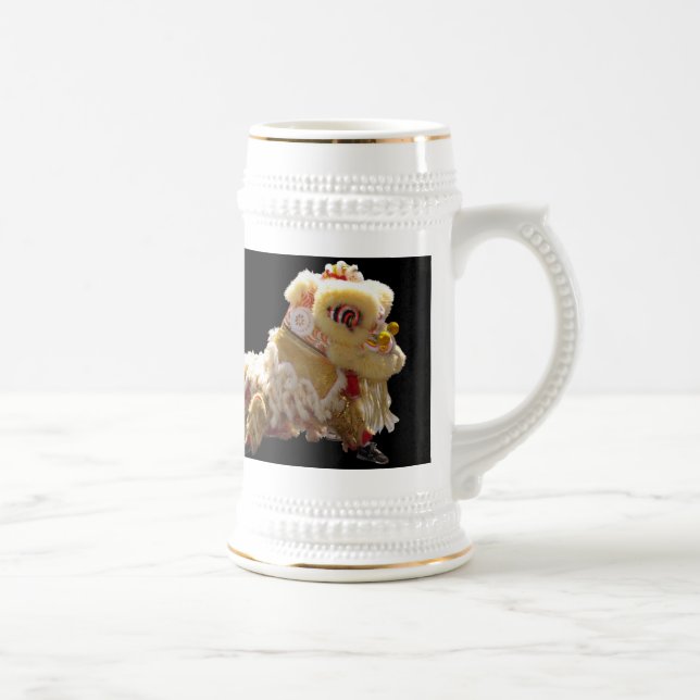 Jarra De Cerveza Dragon Stein chino (Derecha)
