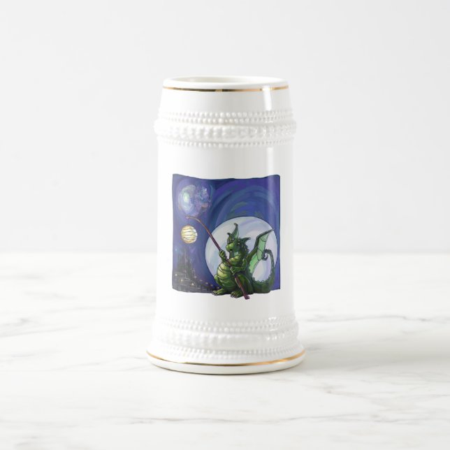 Jarra De Cerveza Dragon Watch Art (Centro)