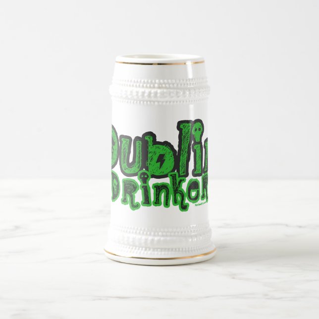 Jarra De Cerveza Dublin Drinker Beer Stein (Centro)