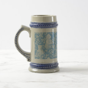 Jarra De Cerveza Ducha de Bebé Oso Floral Toile Francés