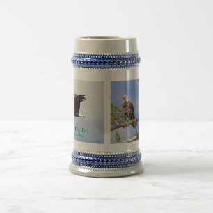 Jarra De Cerveza Eagle calvo de Sebago Stein