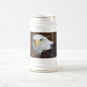 Jarra De Cerveza Eagle calvo imponente