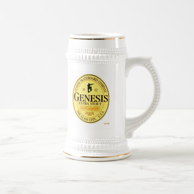 Jarra De Cerveza edición Stein de GeneStout Limited (Derecha)
