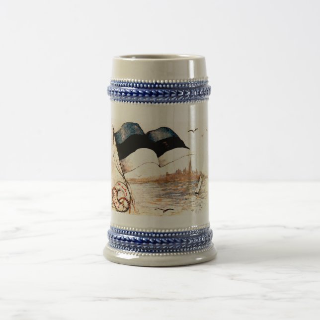 Jarra De Cerveza Eesti Lipp/cerveza estonia Stein de la bandera (Centro)