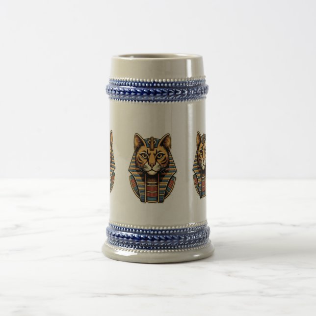 Jarra De Cerveza Egyptian Pharaoh Cat Mug – Ancient Egypt Cat Art (Centro)
