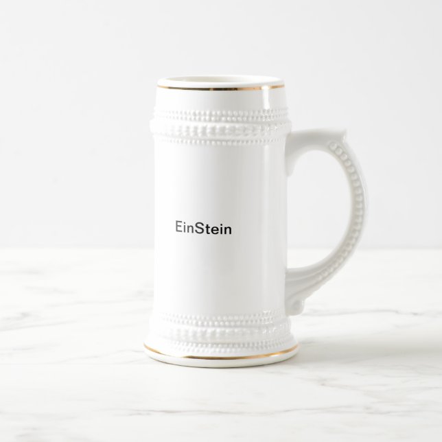 Jarra De Cerveza Einstein Stein (Derecha)