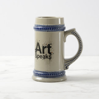 Jarra De Cerveza El arte habla de arte Inspirador elegante