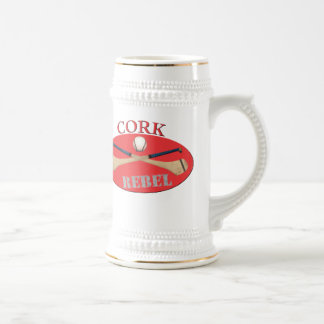 Jarra De Cerveza El corcho rebela cerveza Stein