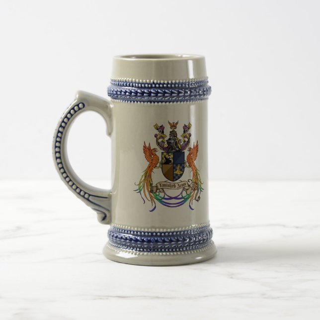 Jarra De Cerveza El desaparecido escudo de armas de Stein (Izquierda)