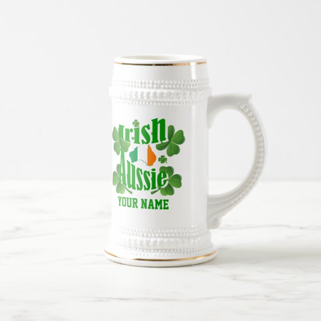 Jarra De Cerveza El día de St Patrick irlandés del australiano de (Derecha)