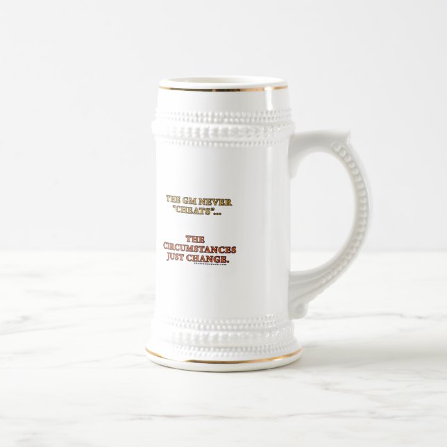 Jarra De Cerveza El GM nunca engaña (Derecha)