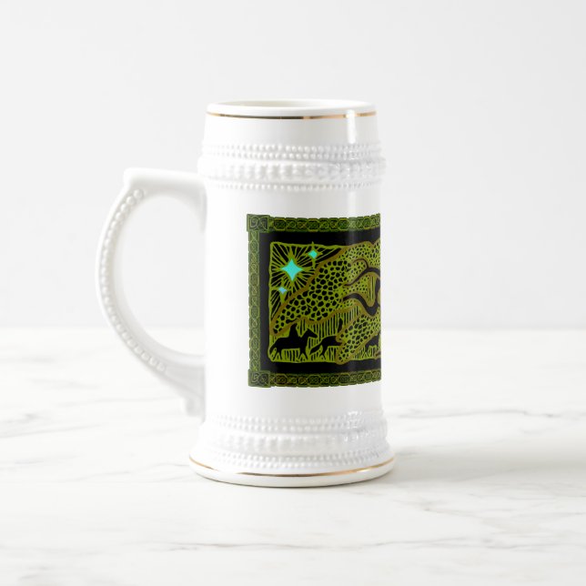 Jarra De Cerveza El gran Stein de árbol (Izquierda)