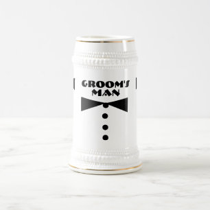 Jarra De Cerveza El hombre Stein de Groom