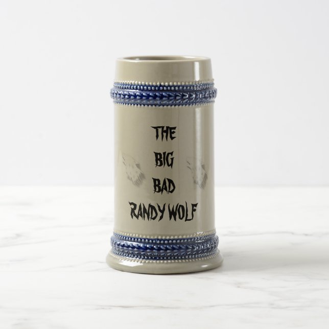 JARRA DE CERVEZA EL LOBO GRANDE DE BADRANDY (Centro)