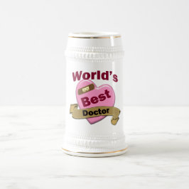 Jarra De Cerveza El mejor médico del mundo