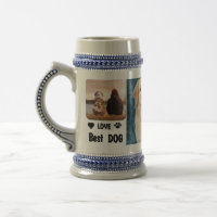 El mejor padre del perro Personalizado foto modern