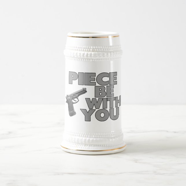 Jarra De Cerveza El pedazo esté con usted (Centro)