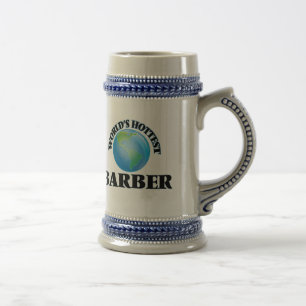 Jarra De Cerveza El peluquero más caliente del mundo