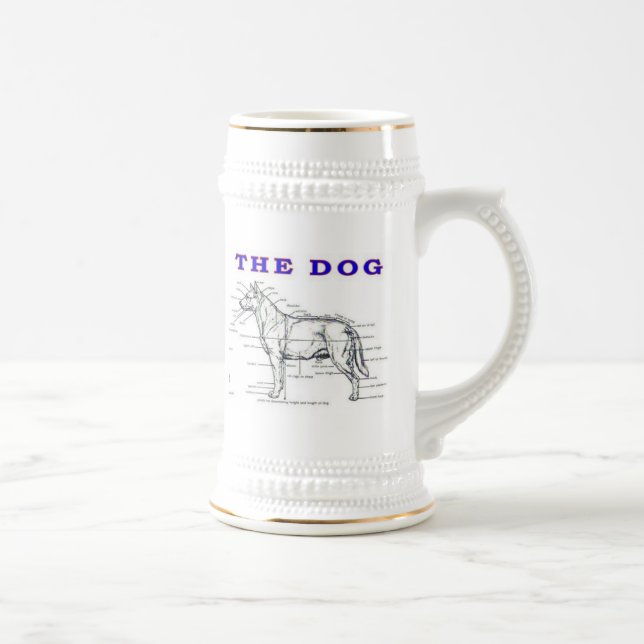 JARRA DE CERVEZA EL PERRO (Derecha)