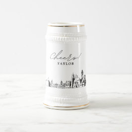 Jarra De Cerveza El regalo del partido de las novias de San Agustín