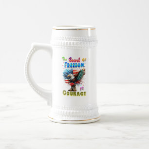 Jarra De Cerveza El Secreto De La Libertad Es Coraje