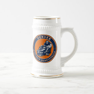 Jarra De Cerveza El sillón QB Denver Football Stein