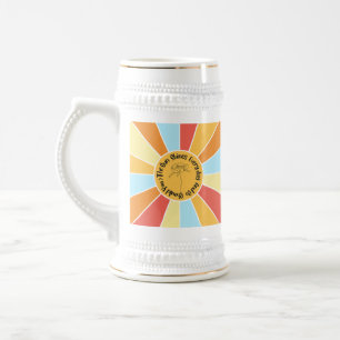 Jarra De Cerveza El Sol Brilla Todos Los Días Y También Deberás 5