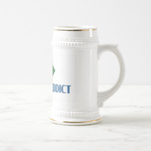 Jarra De Cerveza El stein del adicto a Mahjong