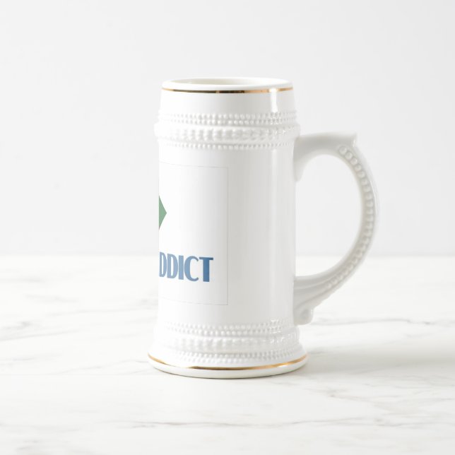 Jarra De Cerveza El stein del adicto a Mahjong (Derecha)