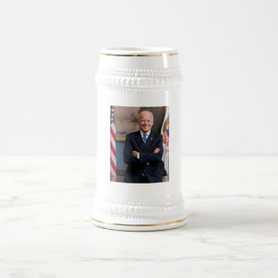 Jarra De Cerveza El vicepresidente Joe Biden de la presidencia de O