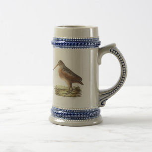 Jarra De Cerveza El Woodcock americano (Rusticola menor) NY Bird