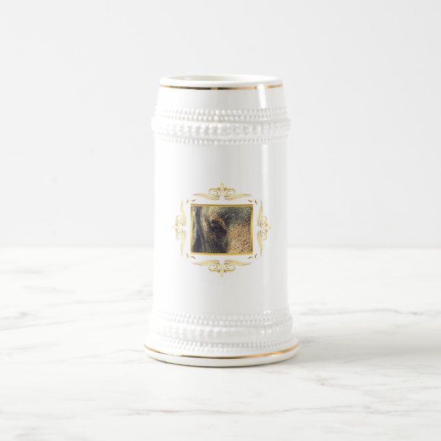 Jarra De Cerveza Elefante enmarcado (Centro)